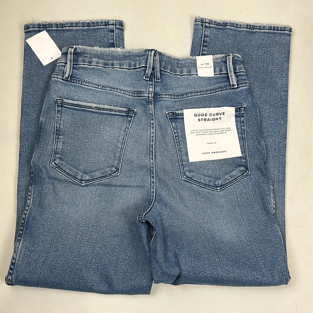 GOOD CURVE STRAIGHT NATURAL FRAY
HEM I BLUE858  Size 8 - Picture 6 of 14